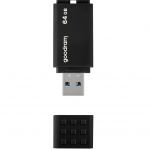 Флеш-накопичувач USB3.2 64GB Goodram UME3 Black (UME3-0640K0R11)