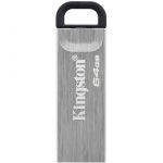 Флеш-накопичувач USB3.2 64GB Kingston DataTraveler Kyson Silver/Black (DTKN/64GB)