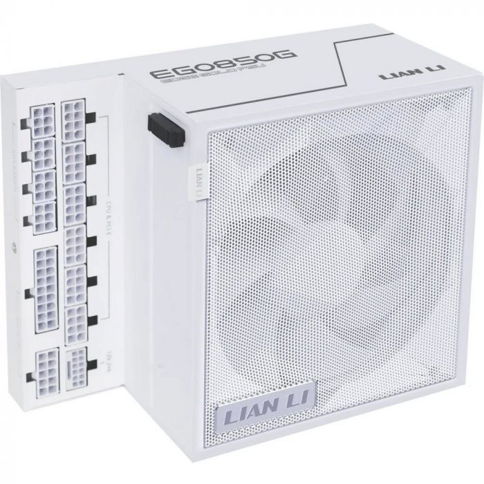 Блок живлення Lian Li EDGE850, 80 Plus Gold, White, EU Cord (G9P.EG0850G.W000.EU)