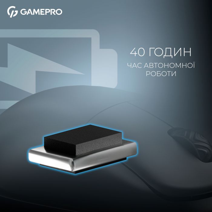 Миша бездротова GamePro Asgard Loki Black (GM022B)