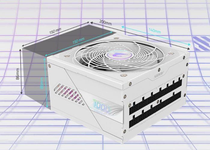 Блок живлення Gigabyte GP-AE1000PM PG5 ICE 1000W