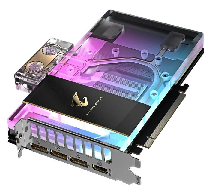 Відеокарта GF RTX 5080 16GB GDDR7 Aorus Xtreme Waterforce WB Gigabyte (GV-N5080AORUSX WB-16GD)