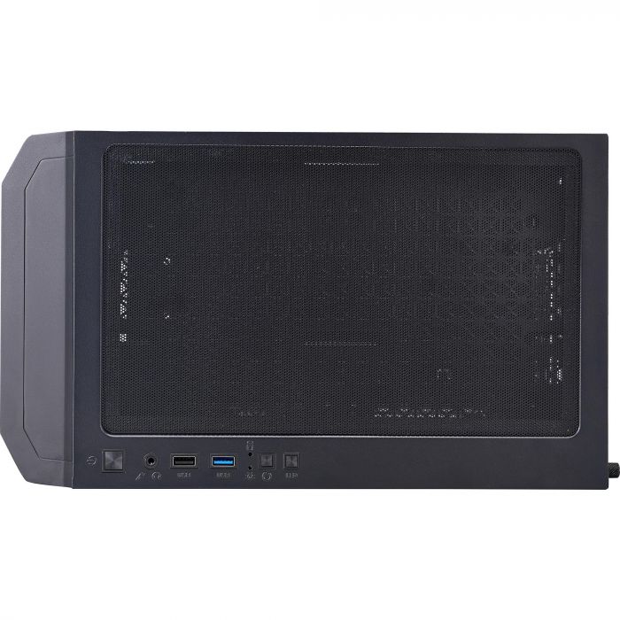 Корпус 1stPlayer H2-BK-4F7 Black без БЖ