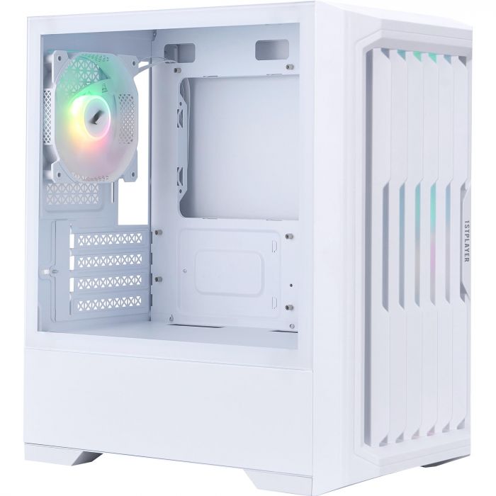 Корпус 1stPlayer H2-WH-4F7-W White без БЖ