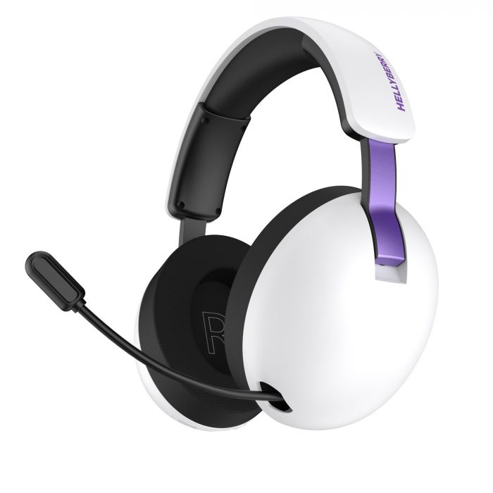 Bluetooth-гарнiтура Hator Hellyberry HH30 Wireless White/Violet (HH30_wireless_WV)