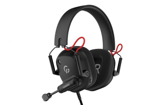 Гарнітура GamePro Genesis Mercury Black (HS120B)