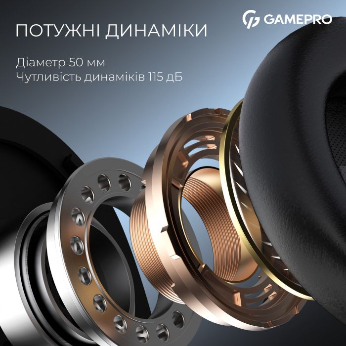 Гарнітура GamePro Asgard Skadi Black (HSW191B)