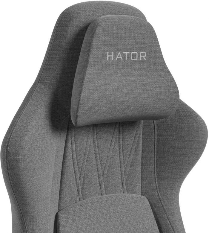Крісло для геймерів Hator Darkside 3M Fabric Grey (HTC3016M)