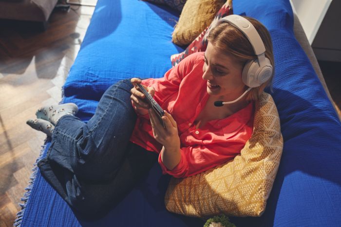 Bluetooth-гарнітура JBL Quantum 360 Wireless White (JBLQTUM360WHT)