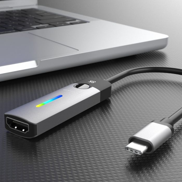 Адаптер J5create USB-C - HDMI (M/F), Space Grey (JCA157-N)