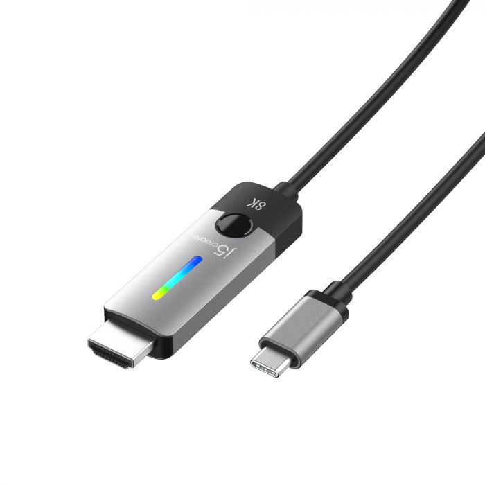 Кабель J5create USB-C - HDMI (M/M), 1.8 м, Black (JCC157-N)