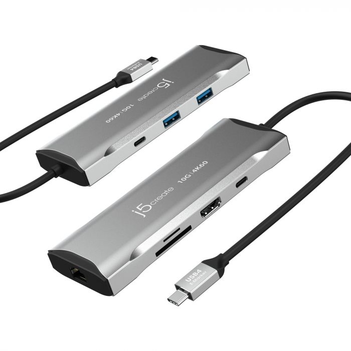 Док-станція J5create USB-C 7-в-1 (JCD393-N)