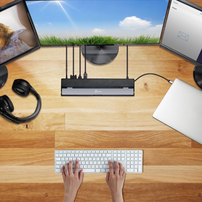Док-станція J5create USB-C 13-в-1 (JCD543-N)