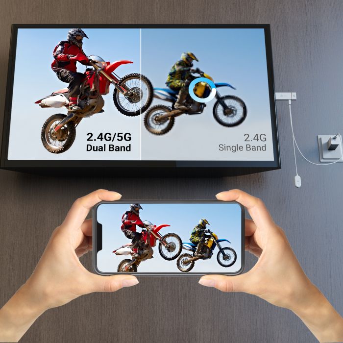 Бездротовий адаптер дисплея ScreenCast J5create 4K до 15м (JVAW76-N)