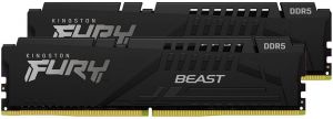 Модуль пам`яті DDR5  2x16GB/6000 Kingston Fury Beast Black (KF560C36BBE2K2-32)