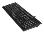 Комплект (клавіатура, миша) A4Tech KRS-8372 Black