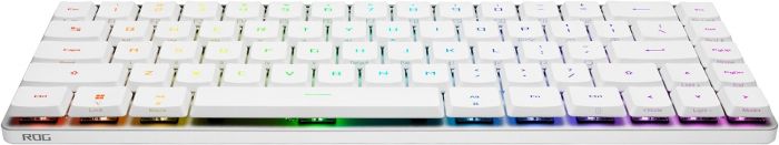 Клавіатура бездротова Asus ROG Falchion RGB WL BT White (90MP03EC-BKMA10)