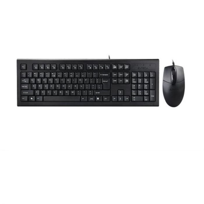 Комплект (клавіатура, миша) A4Tech KR-8572S Black