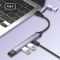 USB-хаб СolorWay USB Type-A/USB Type-C 4-в-1 (CW-HUB06)