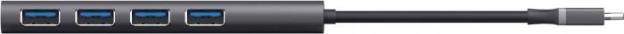 USB-хаб Trust Halyx USB Type-C 4-в-1 (24948) 