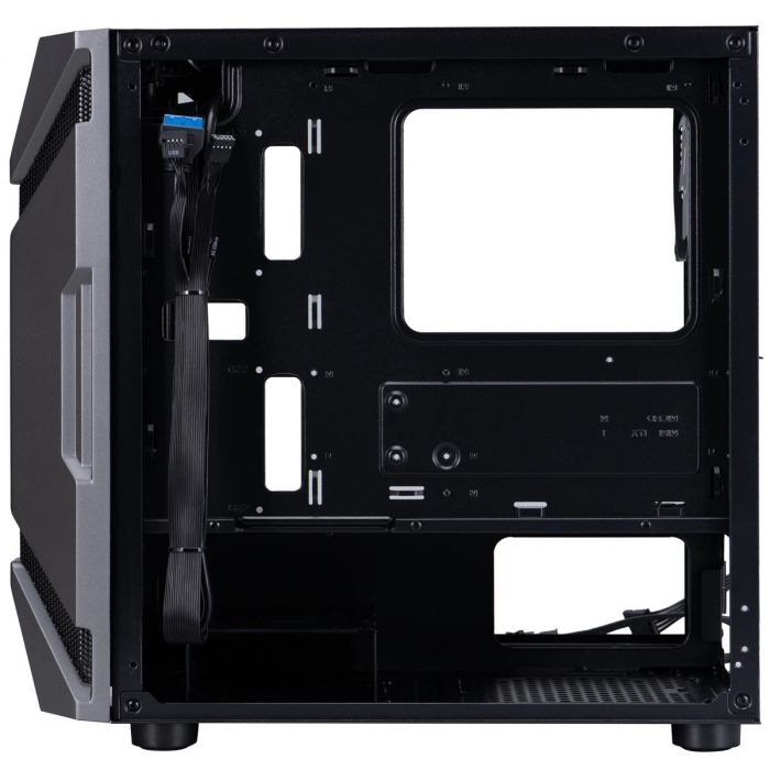 Корпус 1stPlayer D3-A-BK-1F7-14-1F7 Black без БЖ