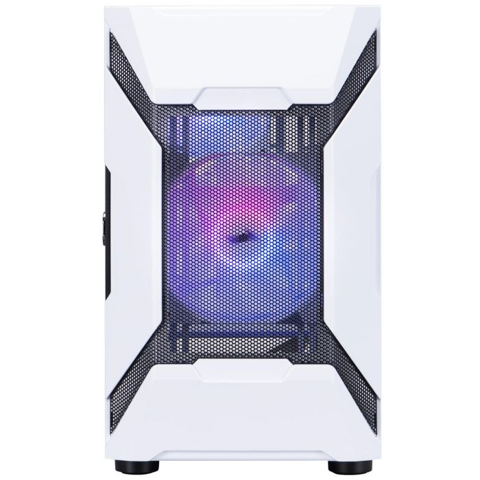 Корпус 1stPlayer D3-A-WH-1F7-14-W-1F7-W White без БЖ