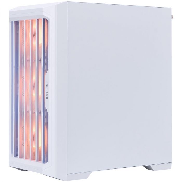 Корпус 1stPlayer H2-WH-4F7-W White без БЖ