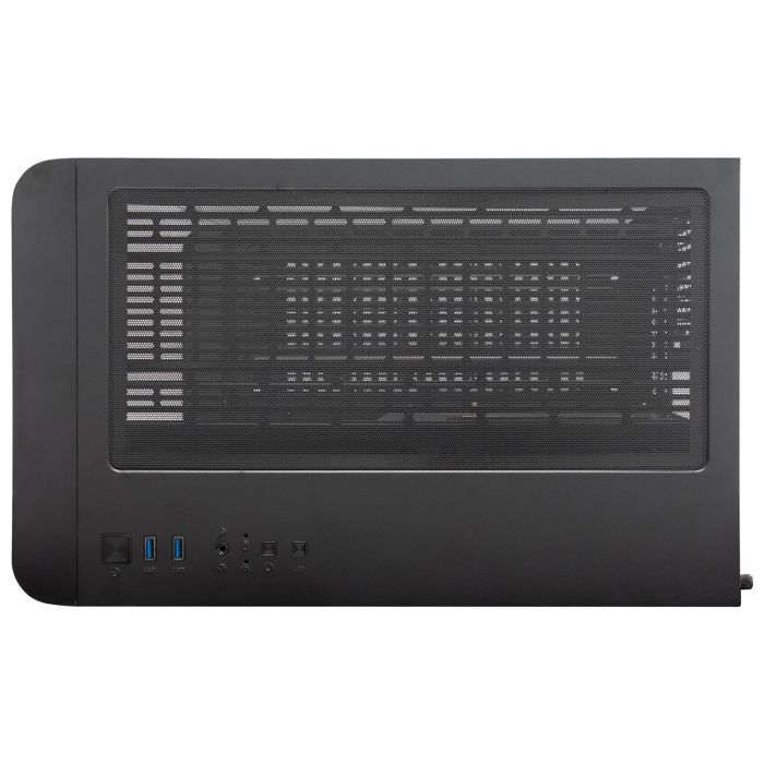 Корпус 1stPlayer UV6-BK-2FC7R-1FC7 Black без БЖ