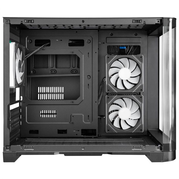 Корпус 1stPlayer UV6-BK-2FC7R-1FC7 Black без БЖ