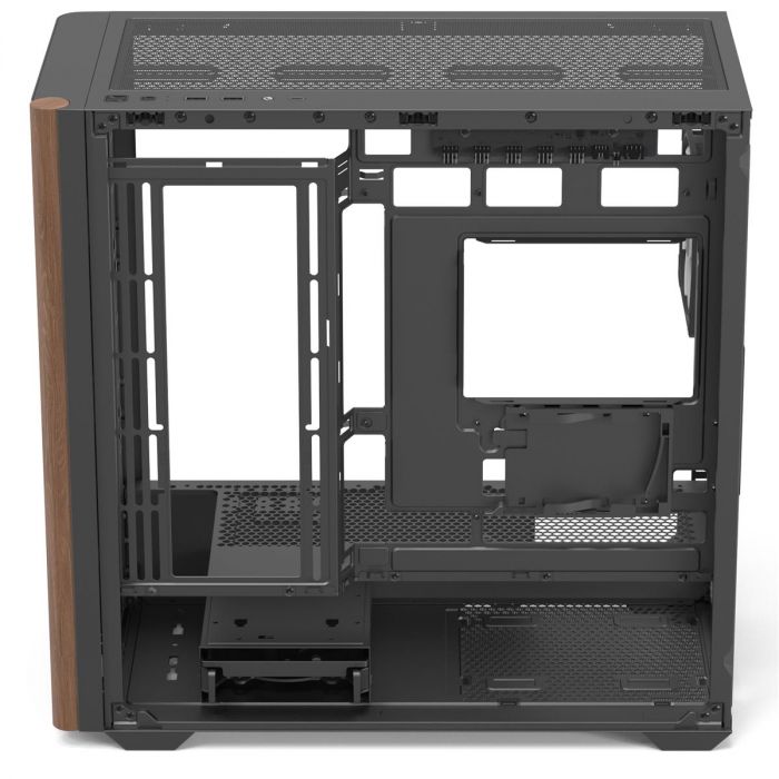 Корпус AeroCool D301A-G-BK-v2 (ACCS-DS03043.11) Black без БЖ