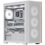 Корпус AeroCool D501A-G-WT-v2 (ACCM-DS01043.21) White без БЖ