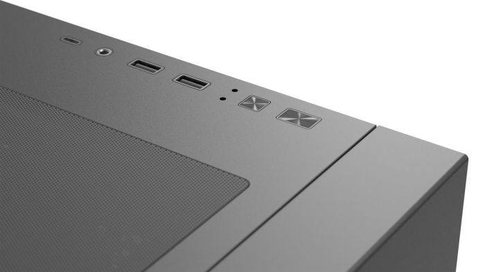 Корпус AeroCool D502A-G-BK-v1 (ACCM-DS02043.11) Black без БЖ