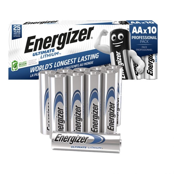 Батарейка Energizer Ultimate Lithium L91 AA 10шт
