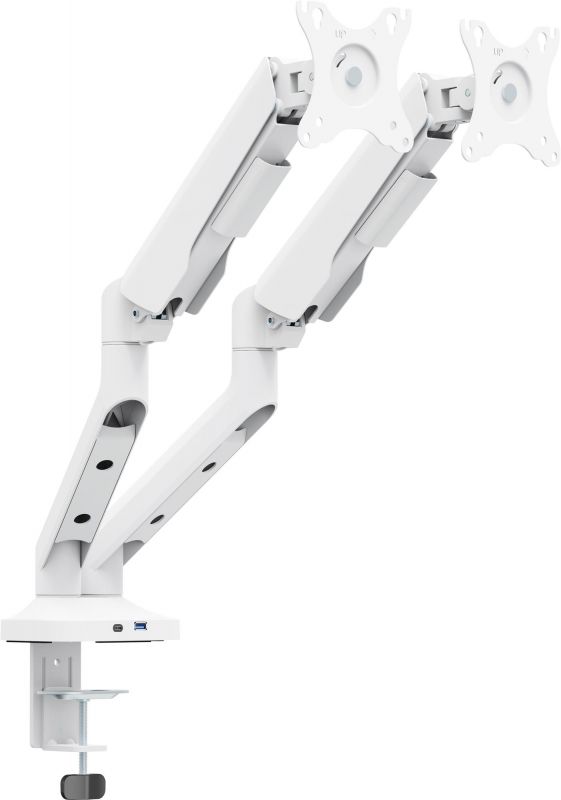 Кріплення настільне для двох моніторів OfficePro 17-35" White (MA452W)