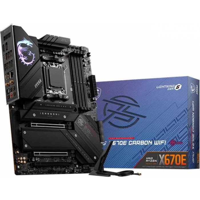 Материнська плата MSI MPG X670E Carbon WIFI Socket AM5