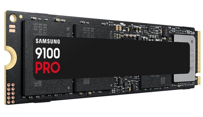 Накопичувач SSD 1ТB Samsung 9100 Pro M.2 2280 PCIe 5.0 x4 NVMe V-NAND TLC (MZ-VAP1T0BW)