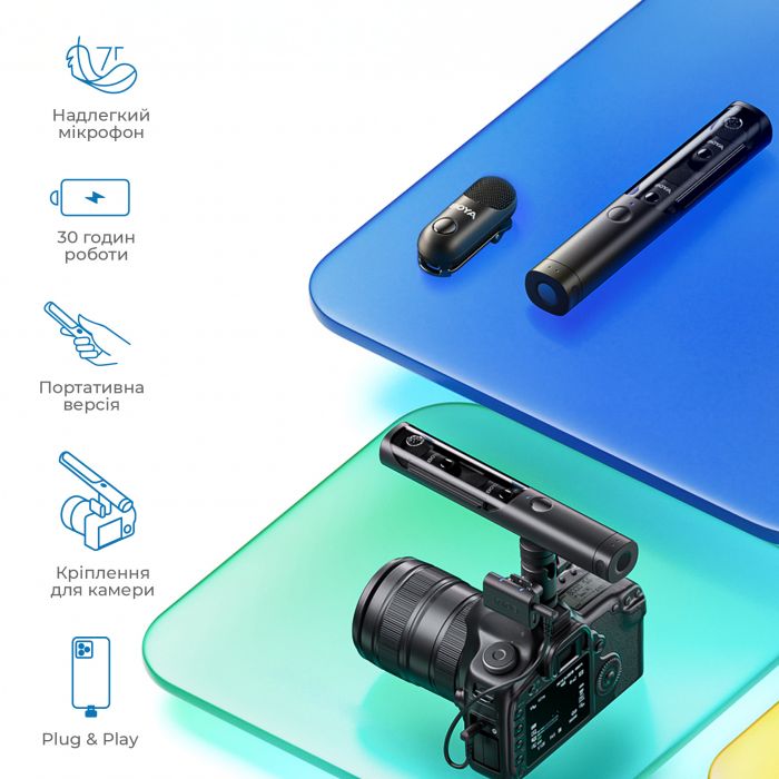 Мікрофон BOYA Magic-05 Type-C Black