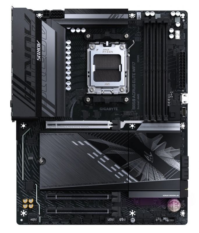 Материнська плата Gigabyte B850 Aorus Elite WiFi7 Socket AM5
