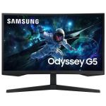 Монiтор Samsung 27" Odyssey G5 S27CG550 Black (LS27CG550EIXUA) VA Black Curved 165Hz