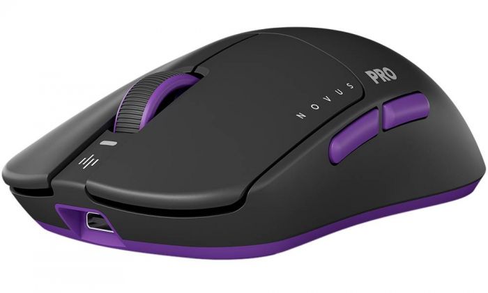 Миша бездротова Dark Project Novus Pro Wireless Black/Purple (DPP_Novus_PRO_BB)