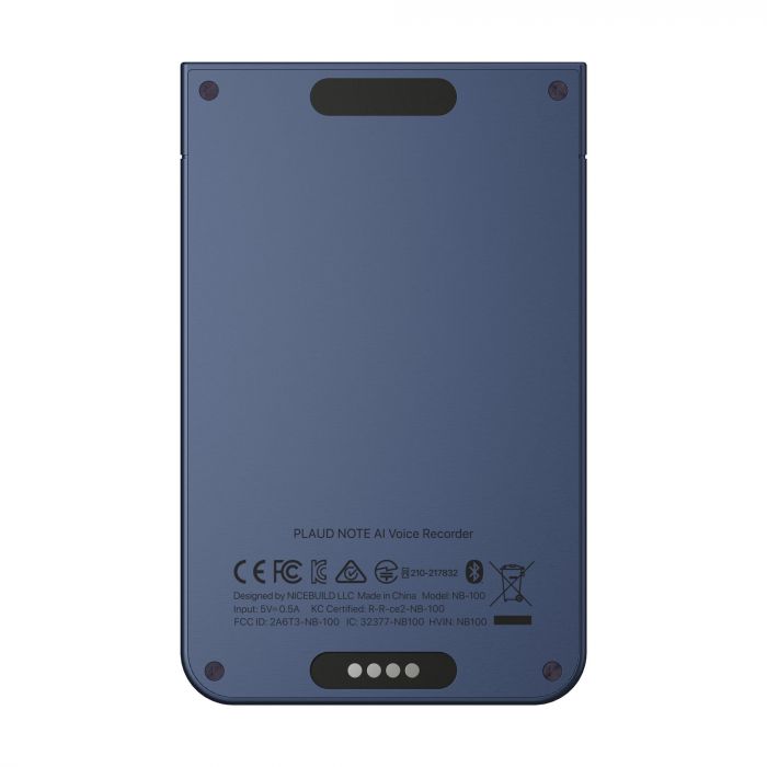 Диктофон Plaud AI Note Navy Blue (NB-100-NB)