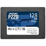 Накопичувач SSD  128GB Patriot P220 2.5" SATAIII TLC (P220S128G25)