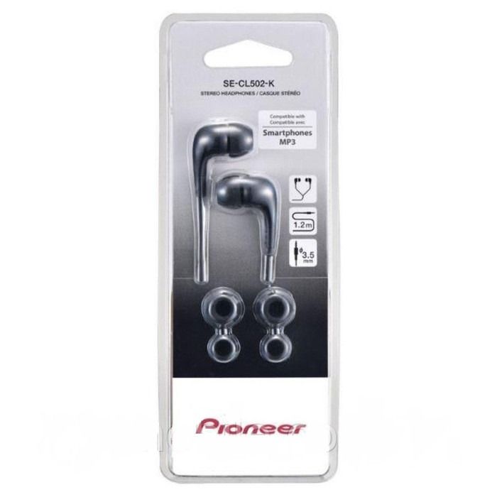 Навушники Pioneer SE-CL502 Black (SE-CL502-K)