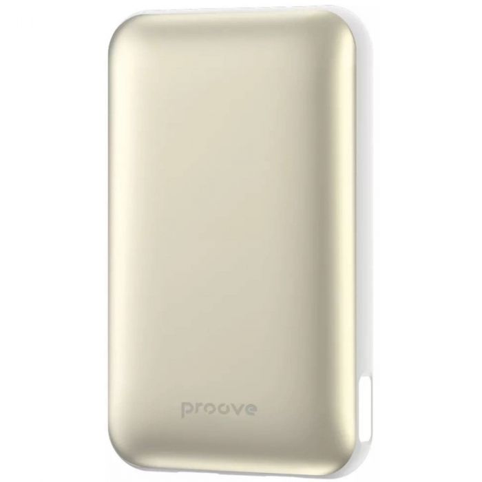 Універсальна мобільна батарея Proove Vibe Energy Plus 22.5W 10000mAh White/Gold (PBVE15012202)