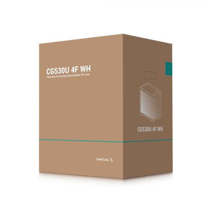 Корпус DeepCool CG530U 4F White (R-CG530U-WHAGA4-G) без БЖ