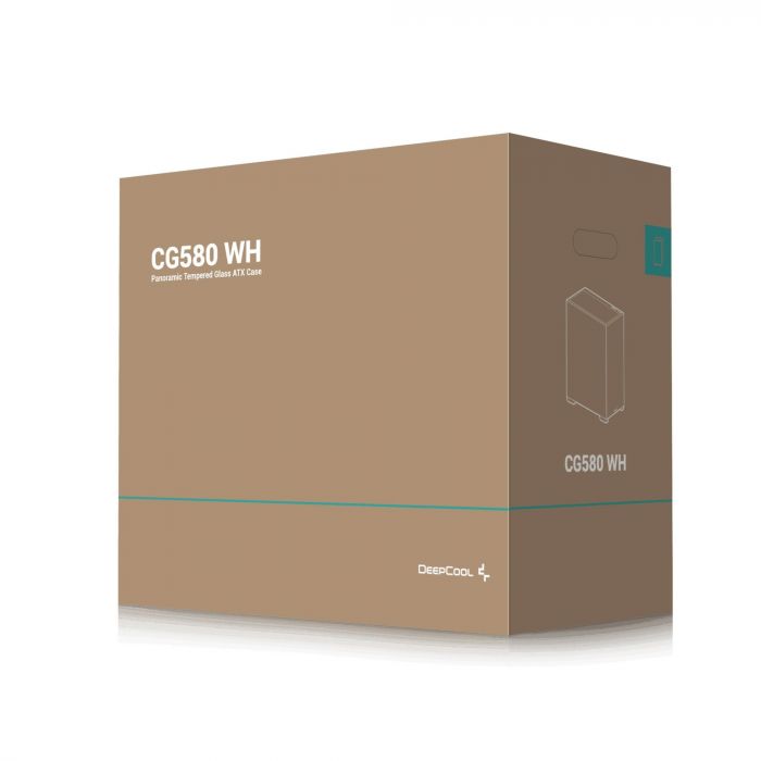 Корпус DeepCool CG580 White (R-CG580-WHNDA0-G-1) без БЖ