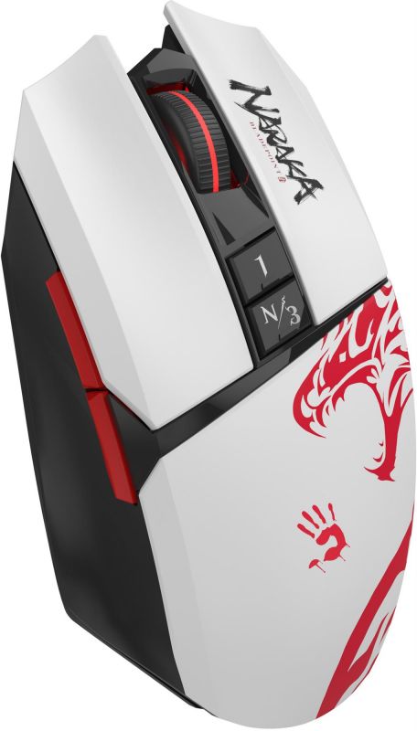 Миша бездротова A4Tech Bloody R36 Ultra Naraka White