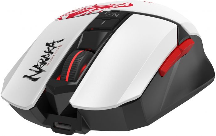 Миша бездротова A4Tech Bloody R36 Ultra Naraka White