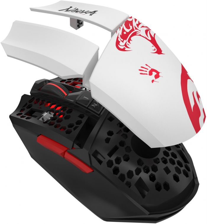 Миша бездротова A4Tech Bloody R36 Ultra Naraka White
