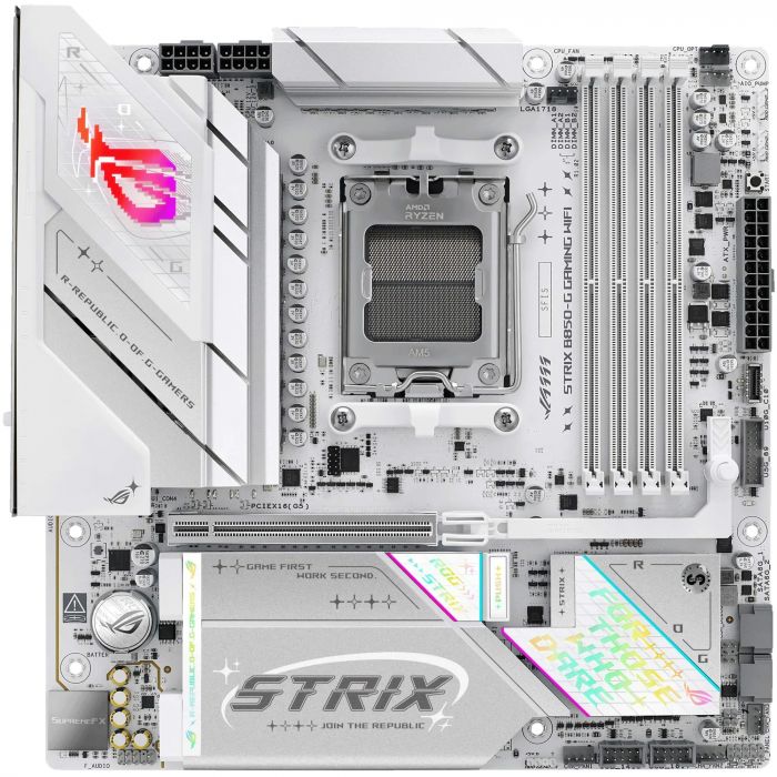 Материнська плата Asus ROG Strix B850-G Gaming WiFi Socket AM5